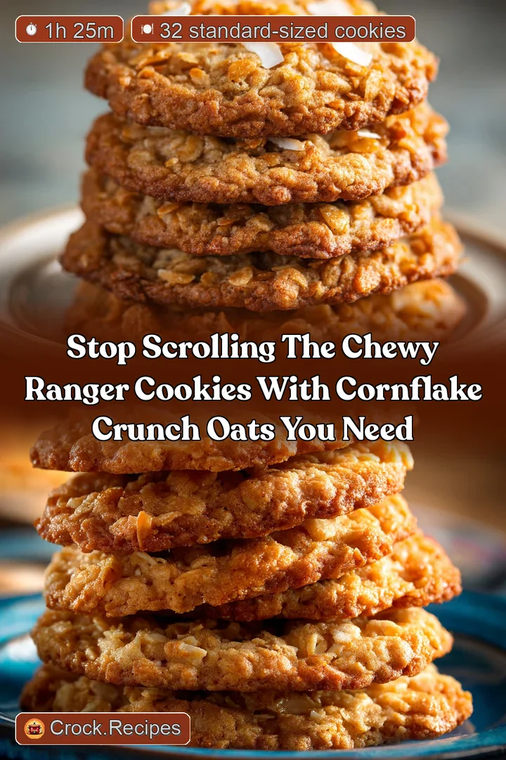Stop Scrolling The Chewy Ranger Cookies with Cornflake Crunch Oats You Need