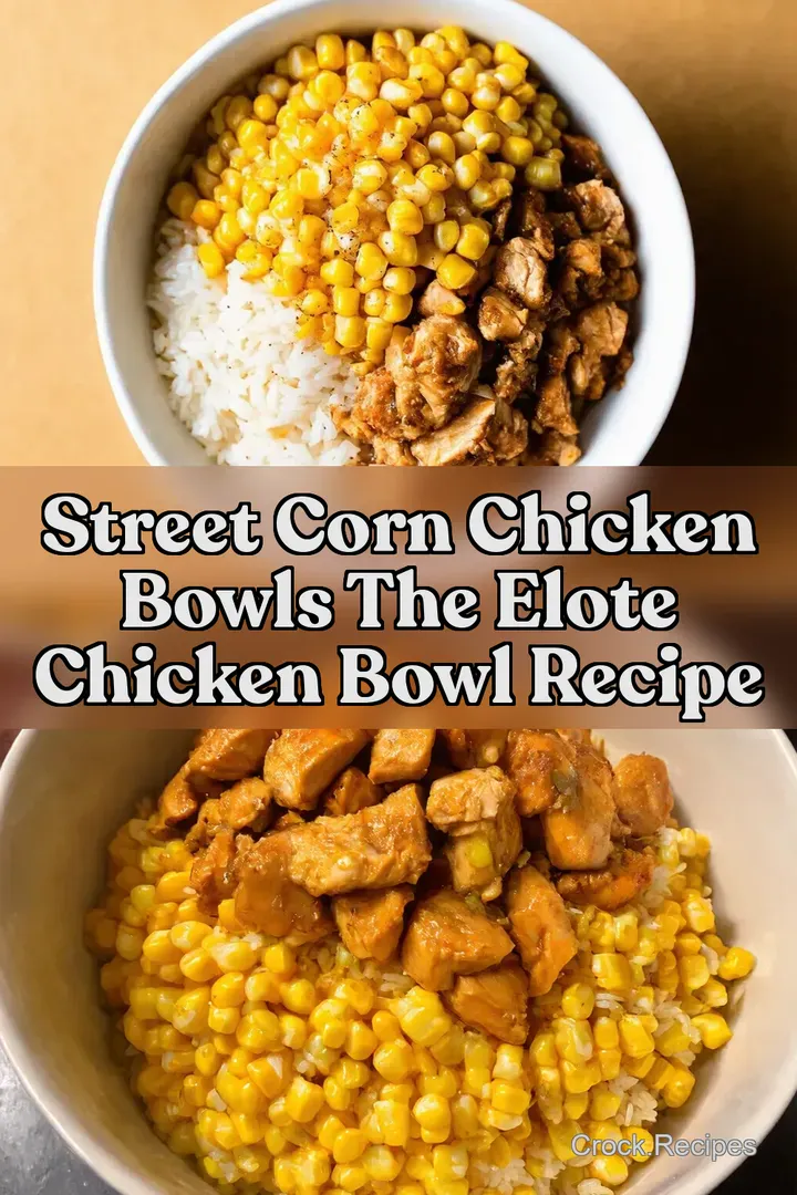 Street Corn Chicken Bowls The Elote Chicken Bowl Recipe