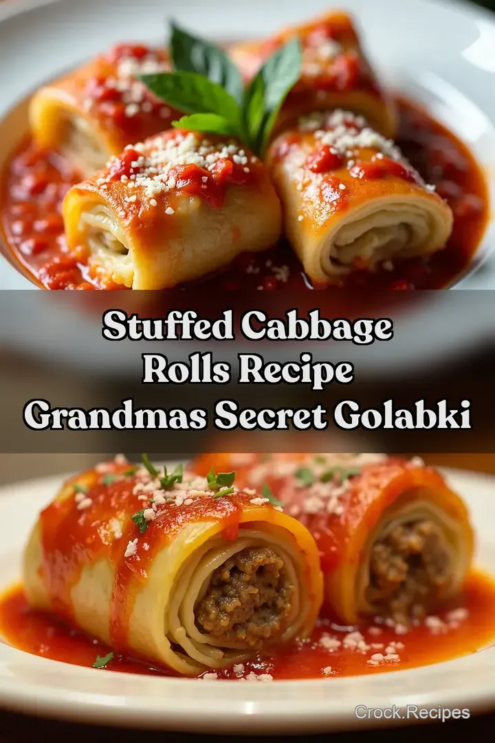 Stuffed Cabbage Rolls Recipe Grandmas Secret Golabki