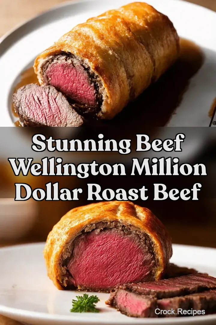 Stunning Beef Wellington Million Dollar Roast Beef