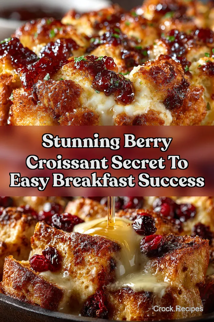 Stunning Berry Croissant Secret to Easy Breakfast Success