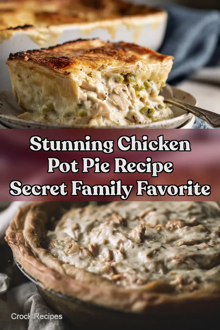 Stunning Chicken Pot Pie Recipe Secret Family Favorite