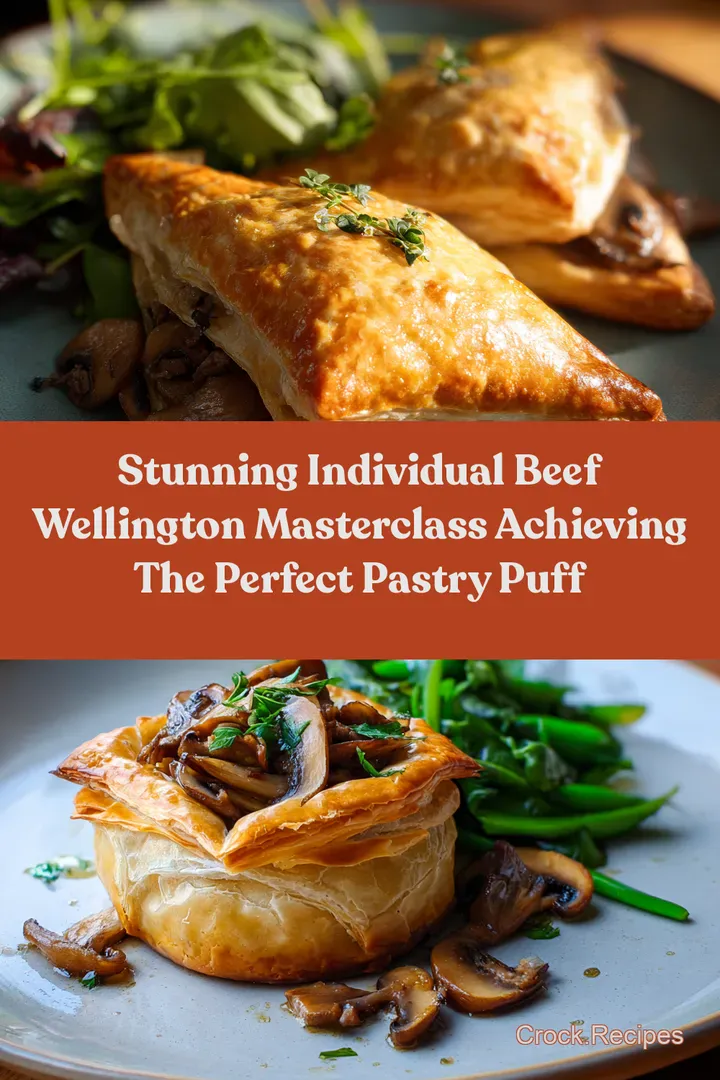 Stunning Individual Beef Wellington Masterclass Achieving The Perfect Pastry Puff