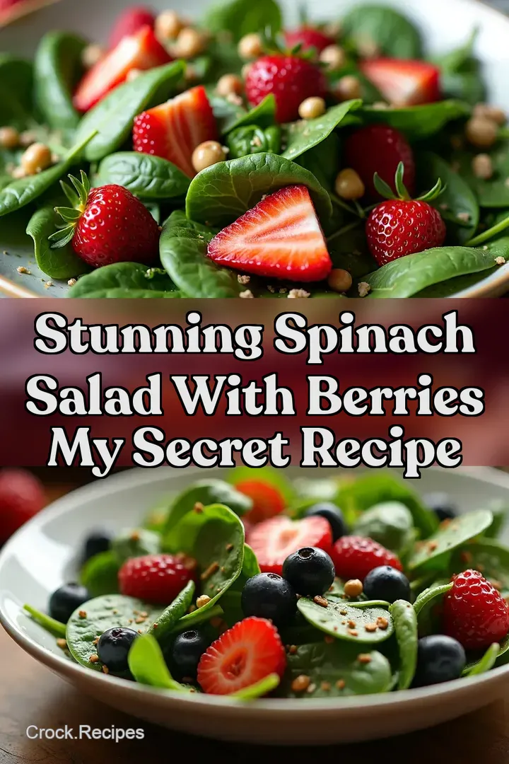 Stunning Spinach Salad With Berries My Secret Recipe
