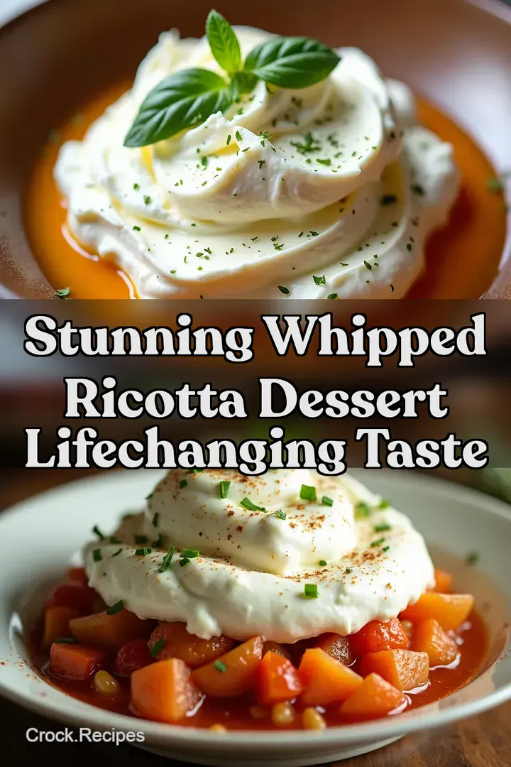 Stunning Whipped Ricotta Dessert LifeChanging Taste