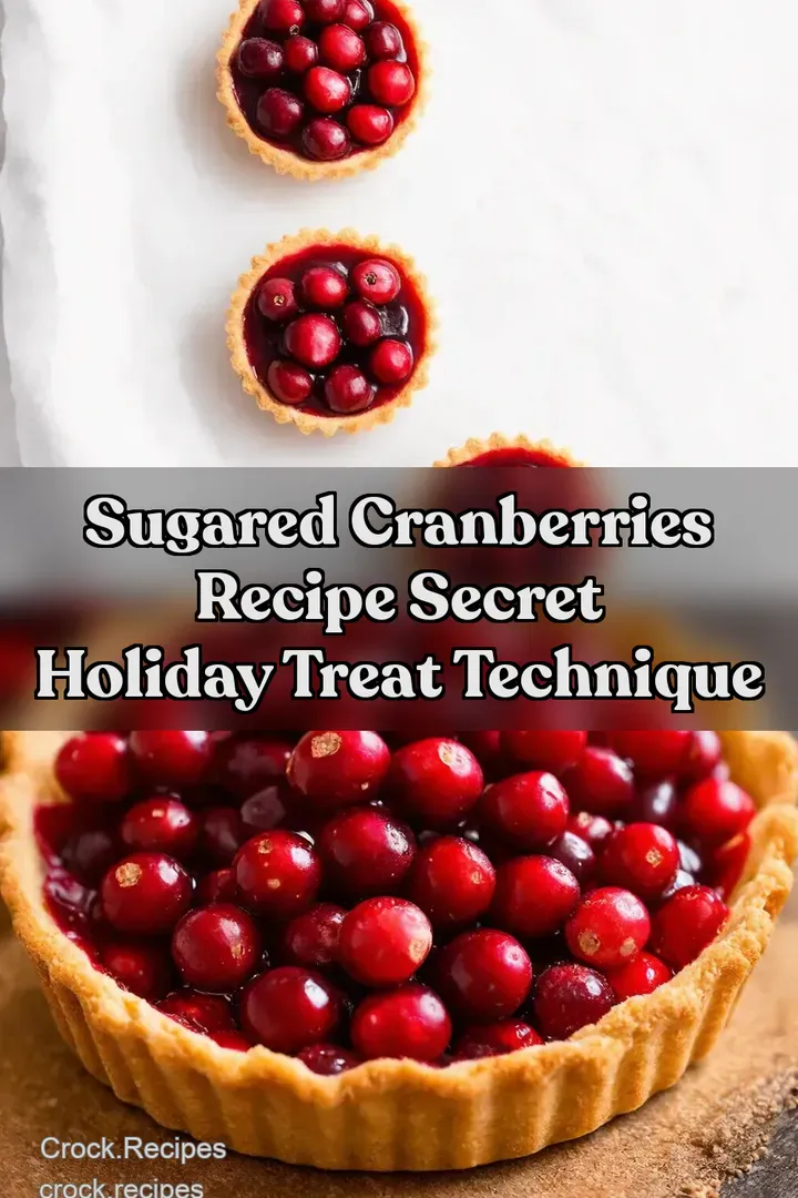 Sugared Cranberries Recipe Secret Holiday Treat Technique