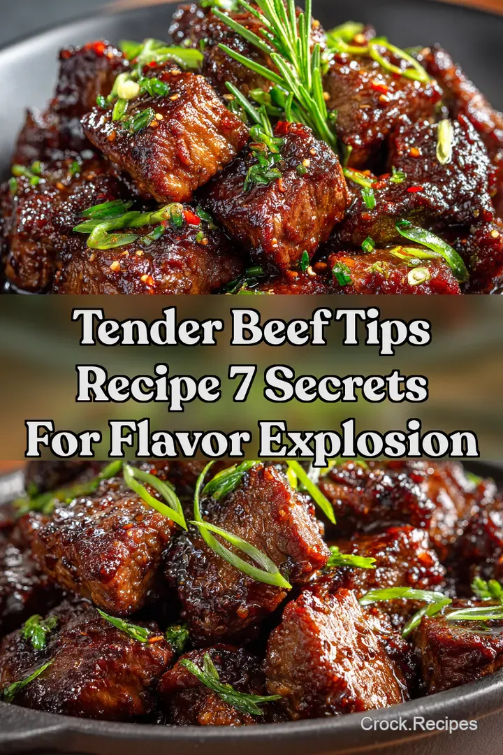 Tender Beef Tips Recipe 7 Secrets For Flavor Explosion