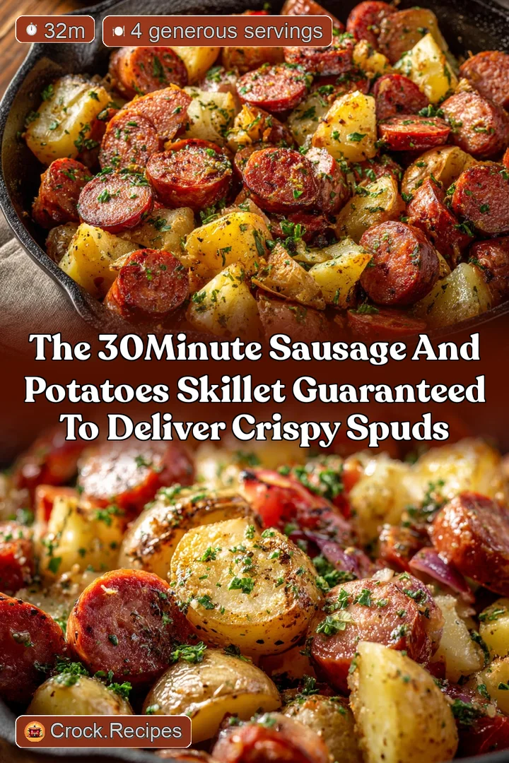The 30Minute Sausage and Potatoes Skillet Guaranteed to Deliver Crispy Spuds
