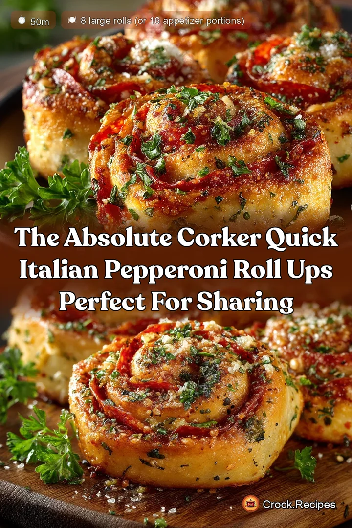 The Absolute Corker Quick Italian Pepperoni Roll Ups Perfect for Sharing