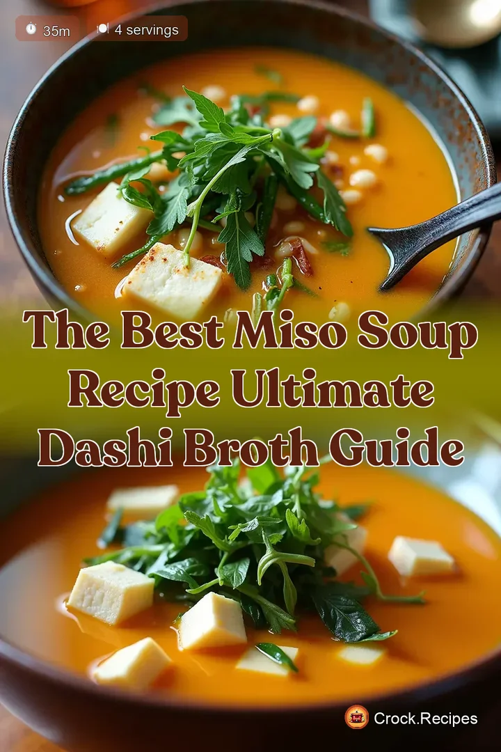The Best Miso Soup Recipe Ultimate Dashi Broth Guide