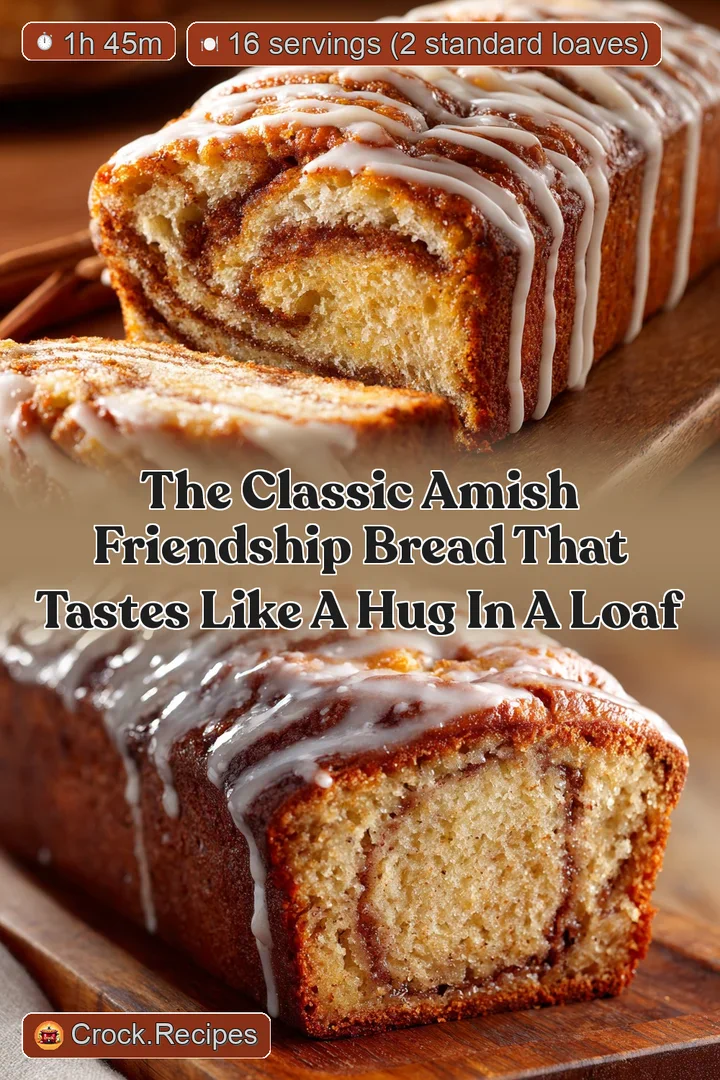 The Classic Amish Friendship Bread That Tastes Like A Hug In A Loaf