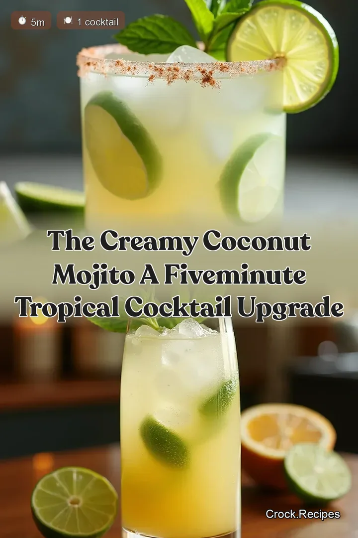 The Creamy Coconut Mojito A FiveMinute Tropical Cocktail Upgrade