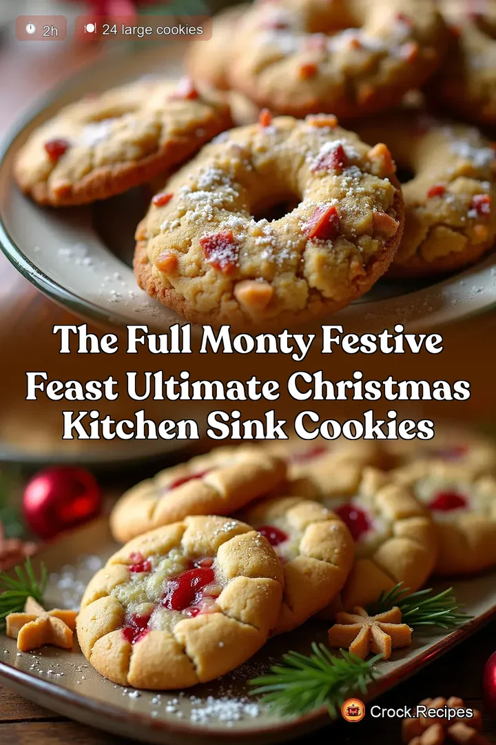 The Full Monty Festive Feast Ultimate Christmas Kitchen Sink Cookies