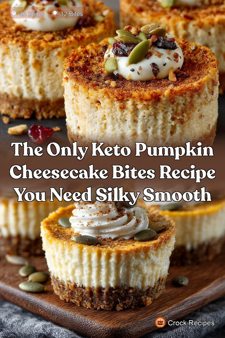The Only Keto Pumpkin Cheesecake Bites Recipe You Need Silky Smooth