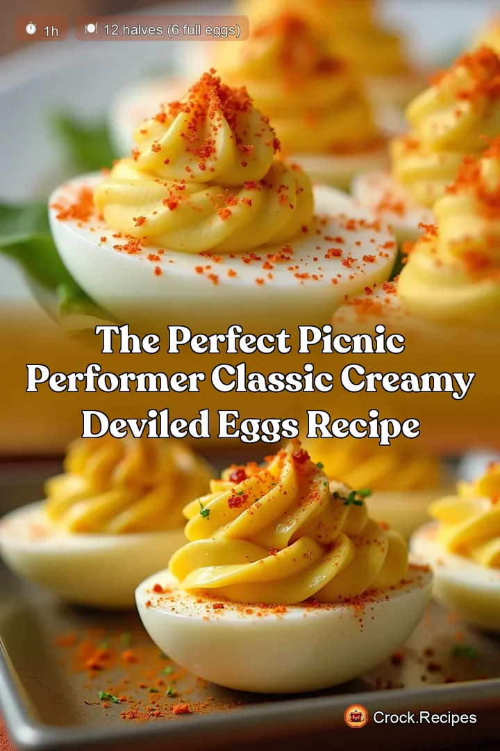 The Perfect Picnic Performer Classic Creamy Deviled Eggs Recipe