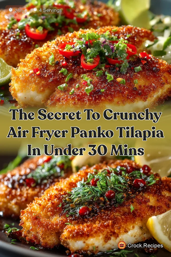 The Secret to Crunchy Air Fryer Panko Tilapia in Under 30 Mins
