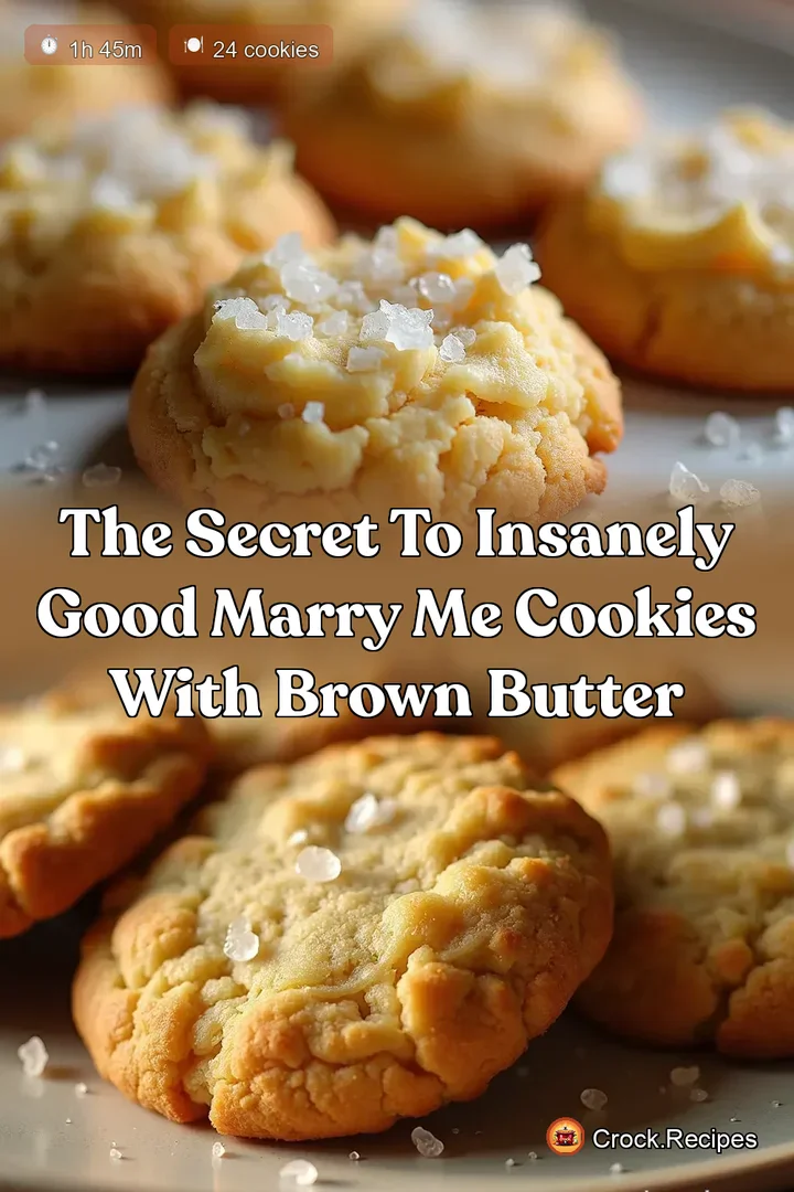 The Secret to Insanely Good Marry Me Cookies with Brown Butter
