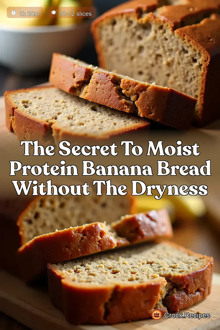 The Secret to Moist Protein Banana Bread Without the Dryness