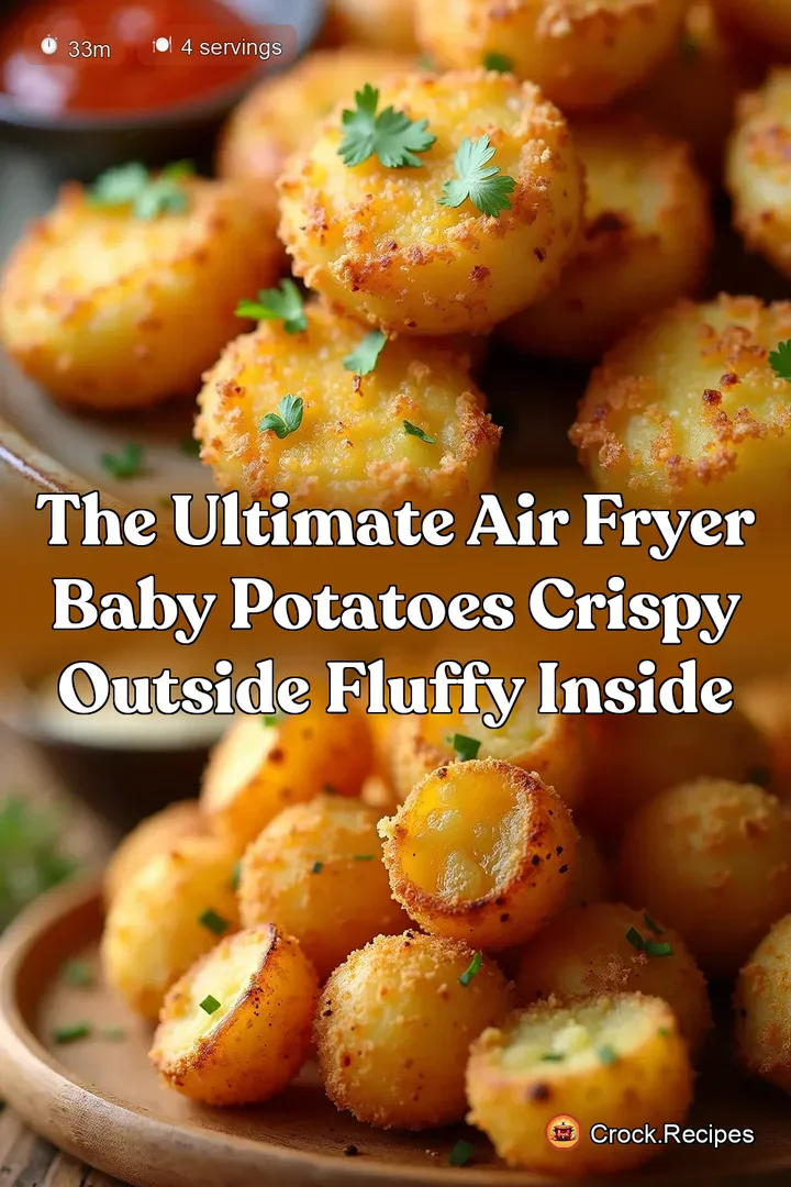 The Ultimate Air Fryer Baby Potatoes Crispy Outside Fluffy Inside