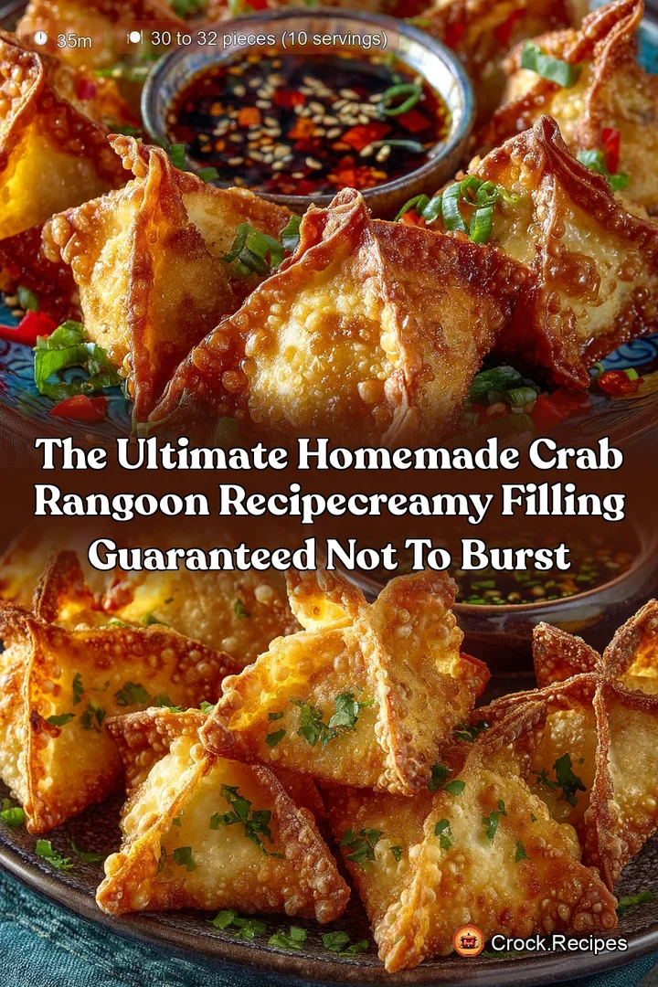 The Ultimate Homemade Crab Rangoon RecipeCreamy Filling Guaranteed Not to Burst