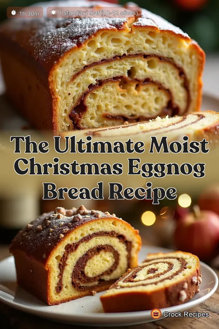 The Ultimate Moist Christmas Eggnog Bread Recipe