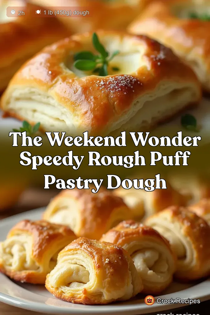 The Weekend Wonder Speedy Rough Puff Pastry Dough