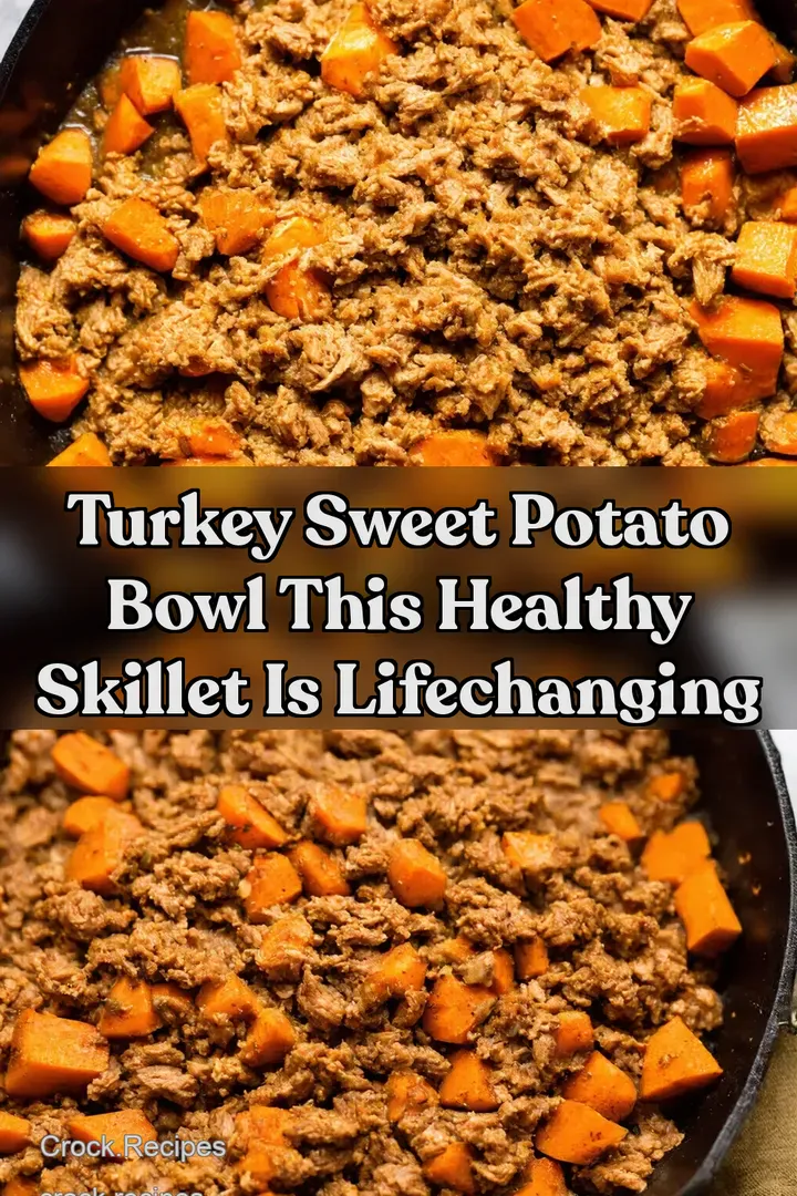 Turkey Sweet Potato Bowl This Healthy Skillet is LifeChanging