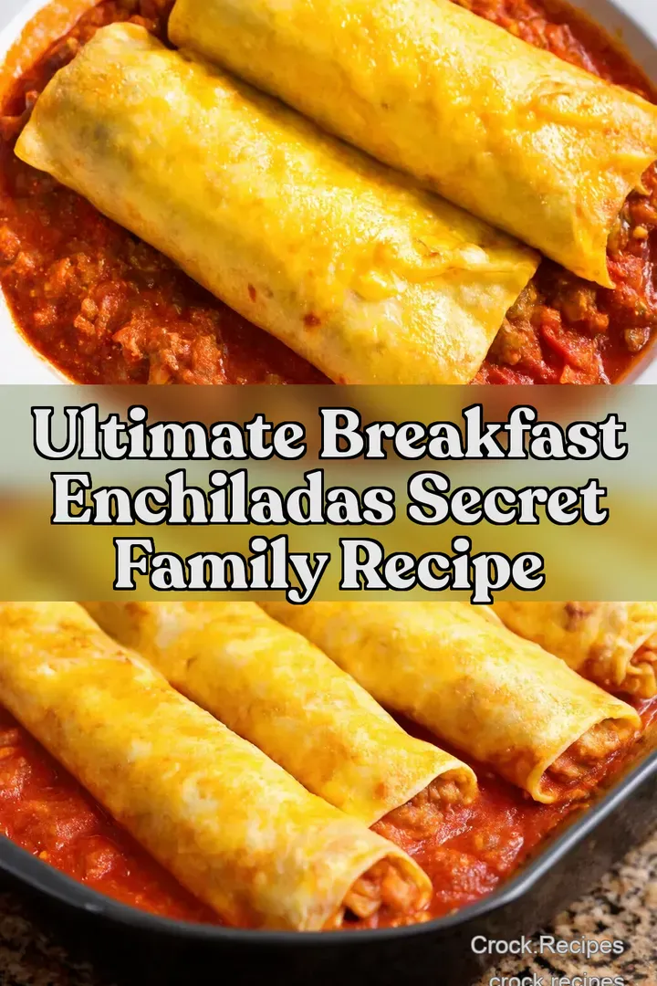 Ultimate Breakfast Enchiladas Secret Family Recipe