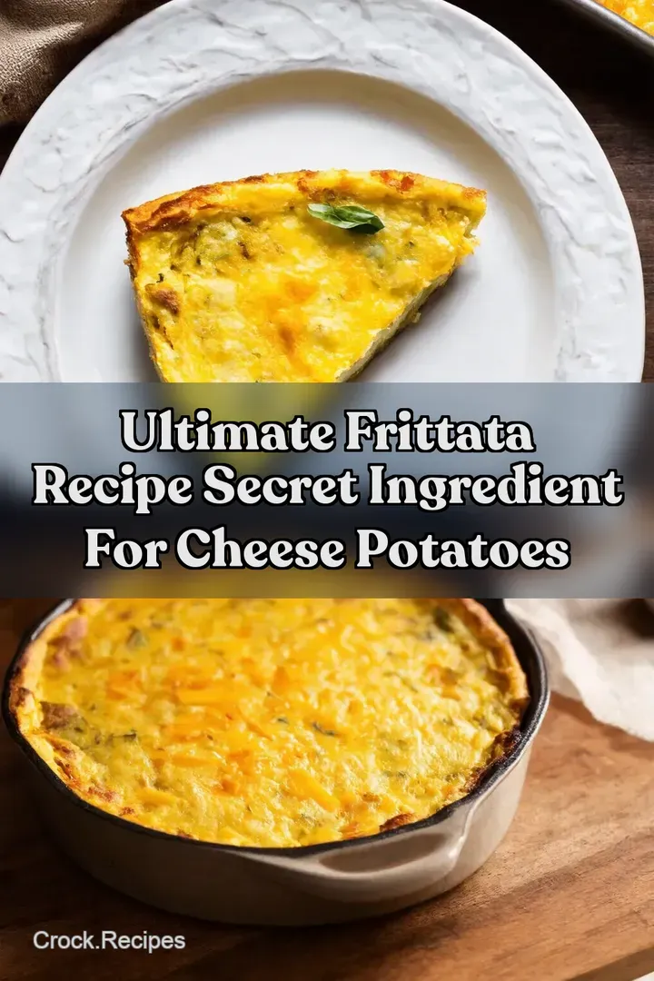 Ultimate Frittata Recipe Secret Ingredient for Cheese Potatoes