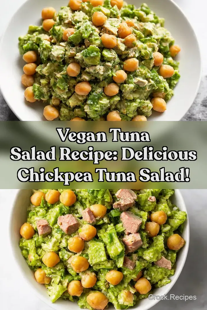 Vegan Tuna Salad Recipe: Delicious Chickpea Tuna Salad! : PIN FOR LATER Vegan Tuna Salad Recipe: Delicious Chickpea Tuna Salad!
