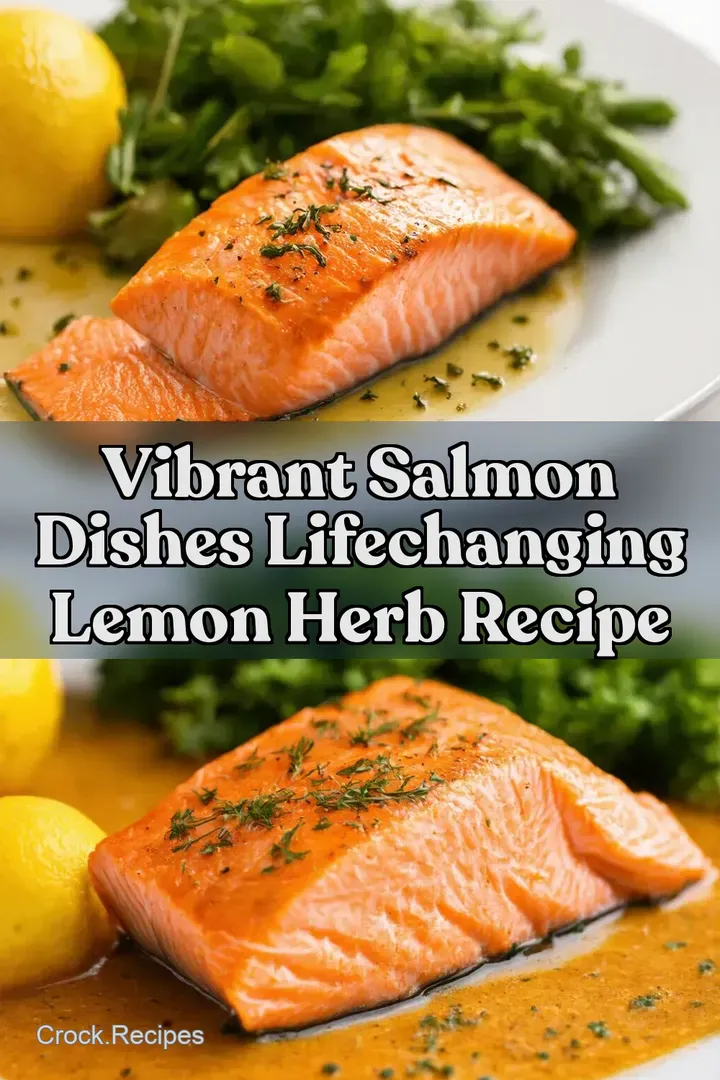 Vibrant Salmon Dishes LifeChanging Lemon Herb Recipe : PIN FOR LATER Vibrant Salmon Dishes LifeChanging Lemon Herb Recipe