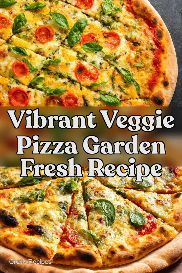 Vibrant Veggie Pizza Garden Fresh Recipe