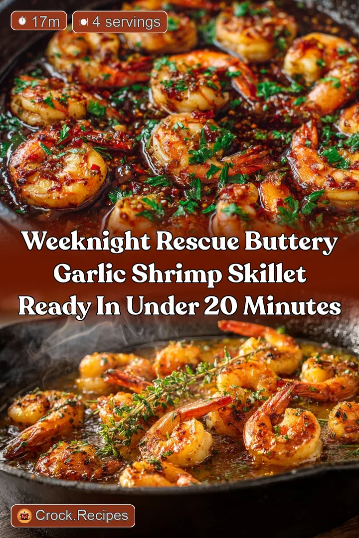 Weeknight Rescue Buttery Garlic Shrimp Skillet Ready in Under 20 Minutes