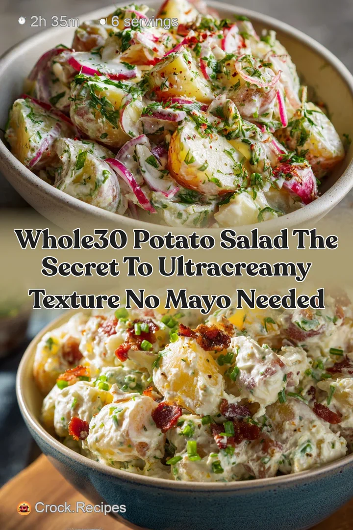 Whole30 Potato Salad The Secret to UltraCreamy Texture No Mayo Needed