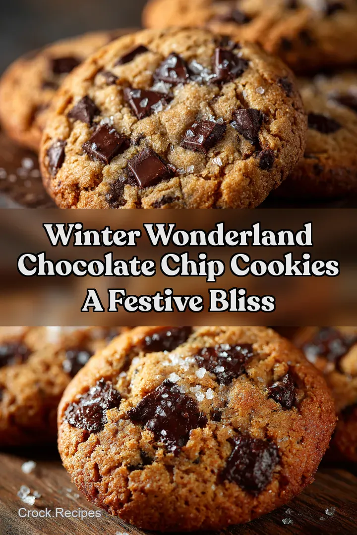 Winter Wonderland Chocolate Chip Cookies A Festive Bliss