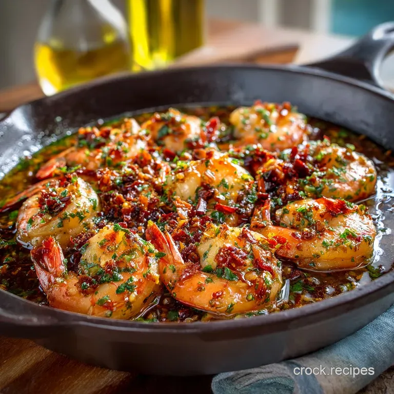 The Ultimate 15Minute Garlic Butter Shrimp Skillet Gambas al Ajillo Style