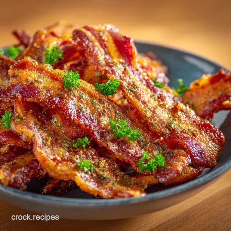 Air Fryer Bacon: the Ultimate Guide to Flawlessly Crispy Rashers presentation