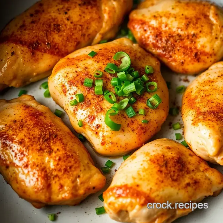 Air Fryer Boneless Chicken Breast presentation