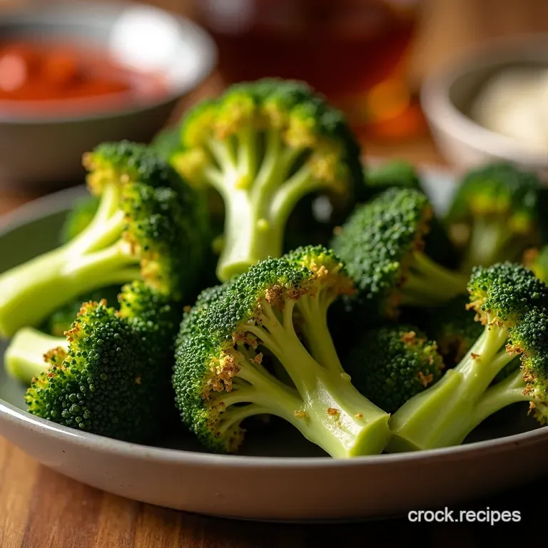 Air Fryer Broccoli Blitz the Crispiest Easiest Ever presentation