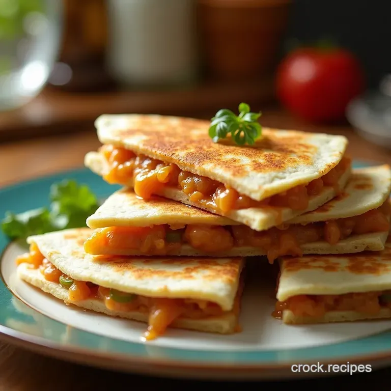 The 20Minute Crispy Chicken Quesadilla Speedy Air Fryer Magic presentation
