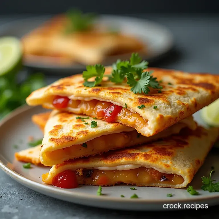 Easy Air Fryer Chicken Quesadillas Recipe Crispy Fast