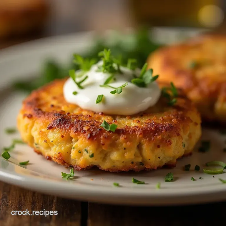The NoFuss Flipper Perfectly Crispy Air Fryer Crab Cakes with LemonHerb Aioli presentation