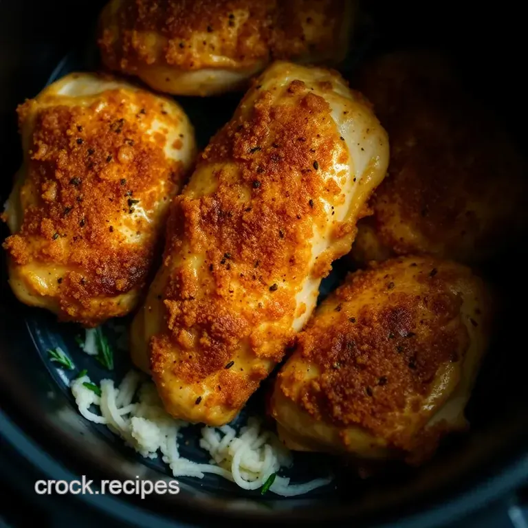 Air Fryer Crispy Chicken presentation