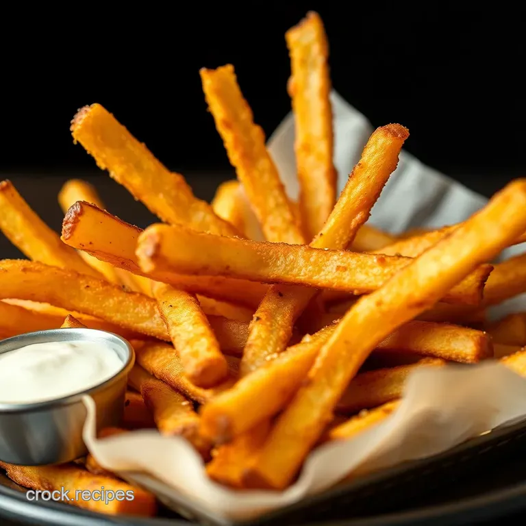 Air Fryer Crispy Frozen French Fries: Pub Grub Perfection at Home