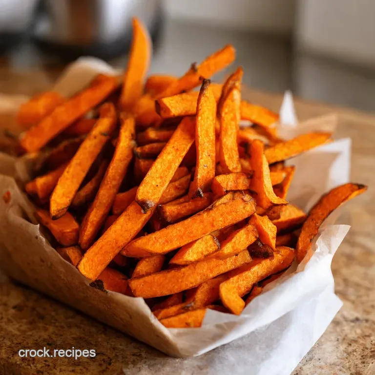 Air Fryer Sweet Potato Fries Crispy Perfection Without the Guilt presentation