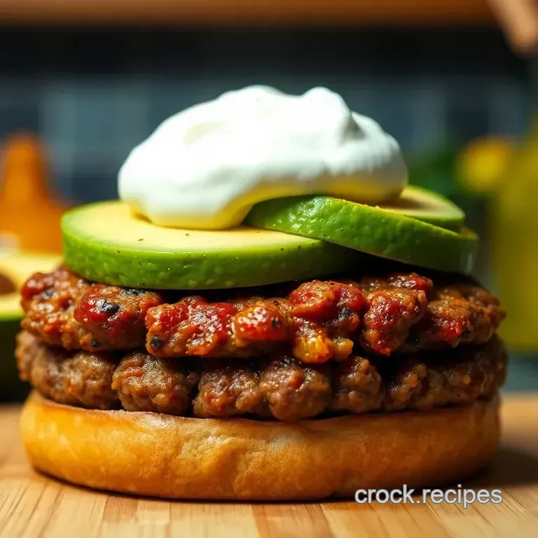 Alexa Joe s Ultimate Flavor-Packed Burger