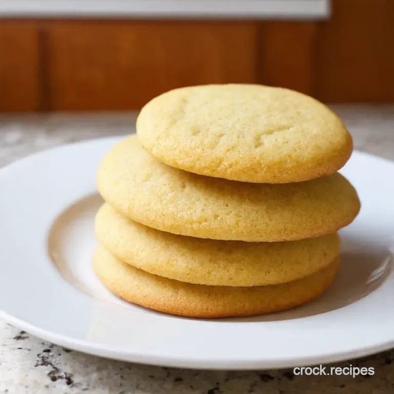 Anginetti Italian Butter Cookies with Lemon Glaze presentation