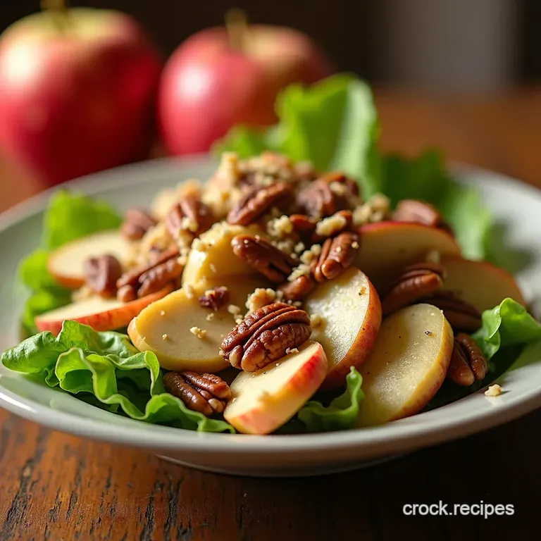 Apple Pecan Chicken Salad a Seveningredient Symphony presentation