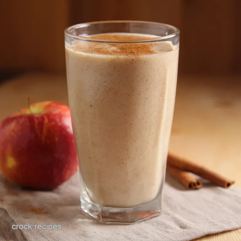 Apple Pie Smoothie Recipe Autumn in a Glass