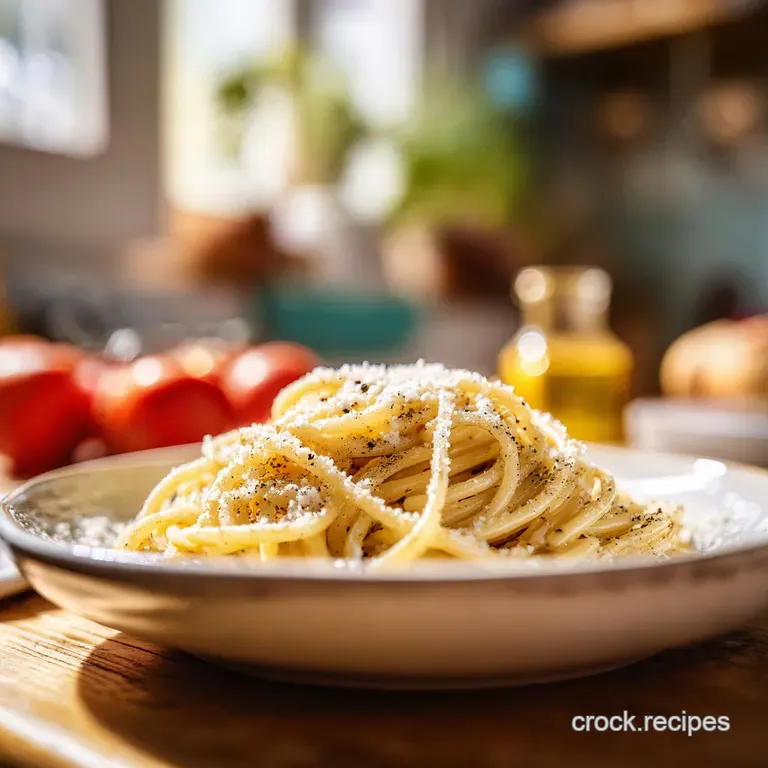 Cacio e Pepe: Authentic Italian Pasta